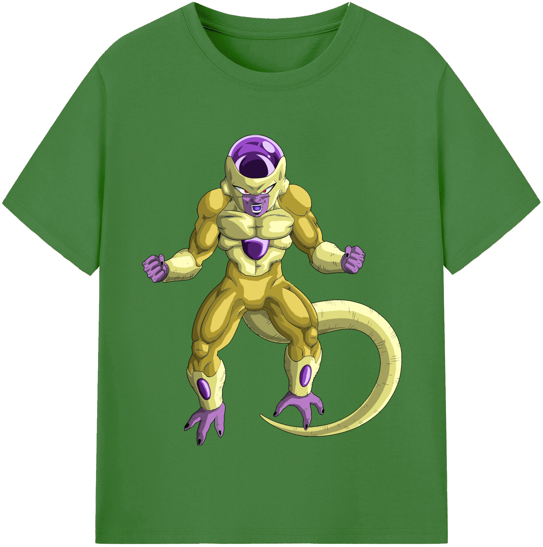 （画像用） ドラゴンボール フリーザ DRAGON BALL Frieza レディースカジュアルプリントTシャツ（綿100％）
